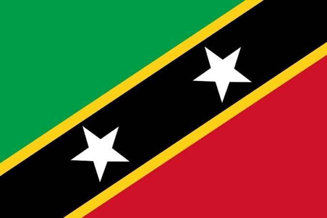 St. Kitts and Nevis national flag
