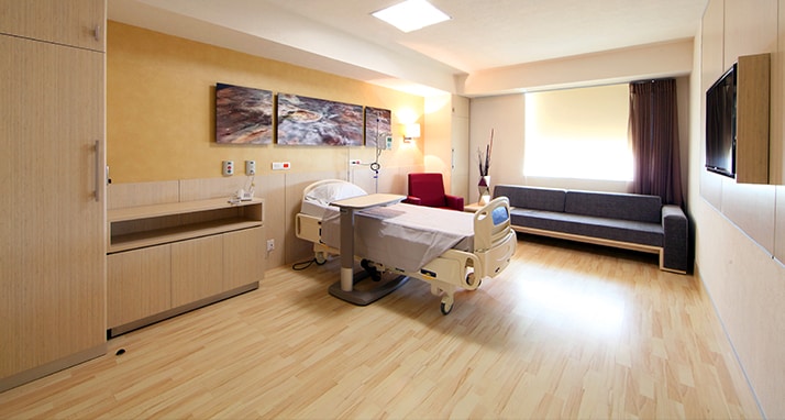 star Medica Morelia hospital patient room