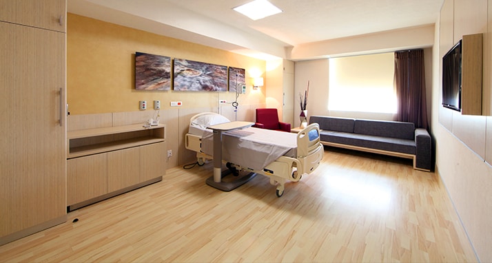 star Medica Morelia hospital patient room