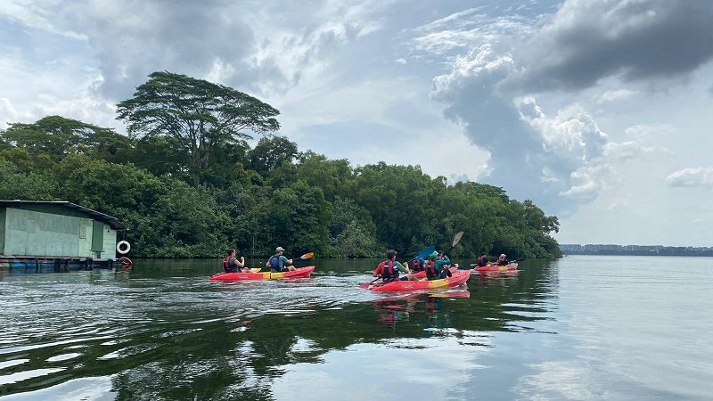 kayaking in Singapore