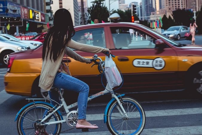 Taxi in china. 