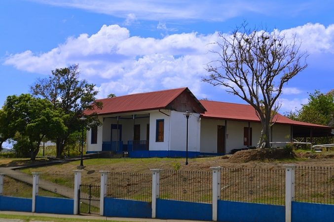 Typical costa rica house. 