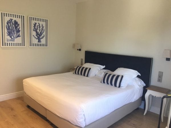 hotel room in Spain.