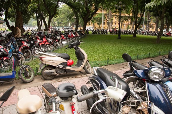 motorbike in Vietnam