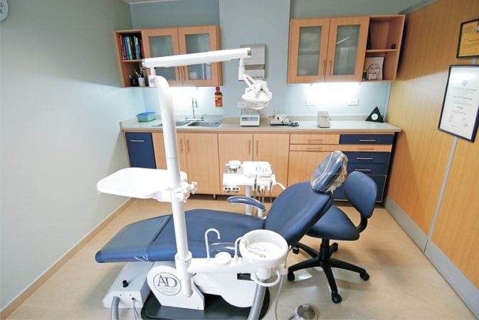 dental consultation room. 