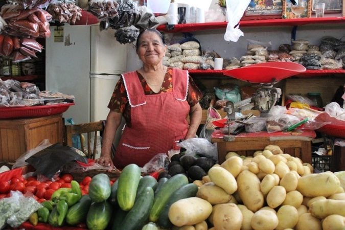 fresh market in mexico