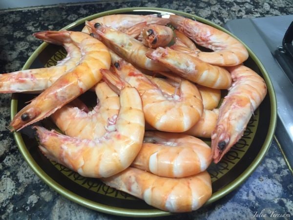 Fresh prawn