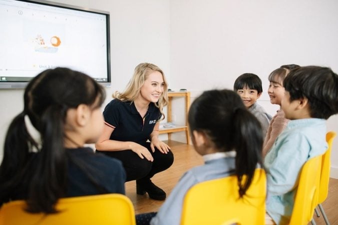 teaching english in china