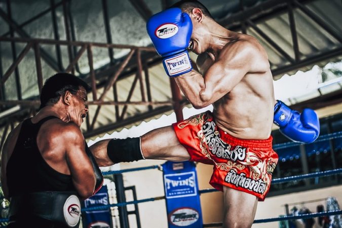 Muay Thai training