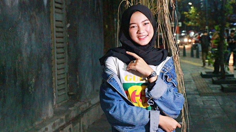 Indonesian wearing Hijab