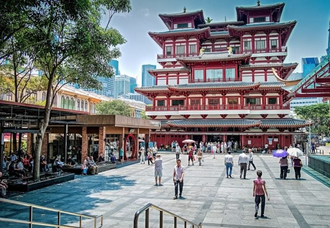 china town in Singapore