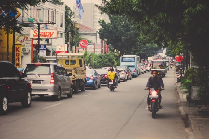 road in kemang-jakarta