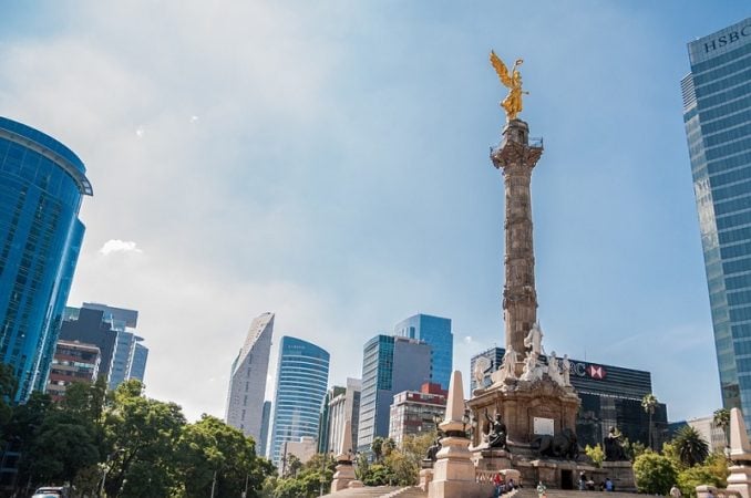 angel of independence in mexico