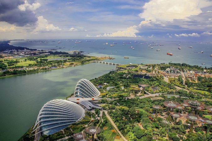 Gardens by the Bay(Flower Dome)