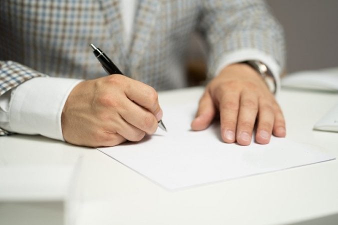 Signing a Lease