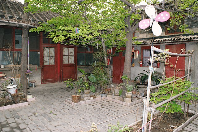 traditional courtyard