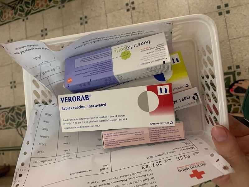 5 种疫苗的篮子