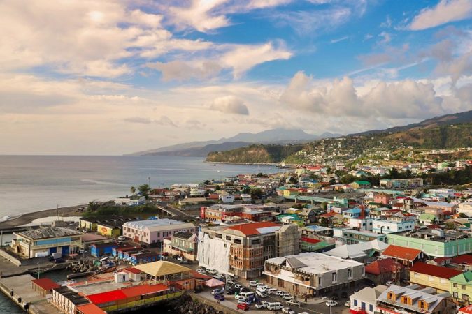 roseau, a capital city of Dominica