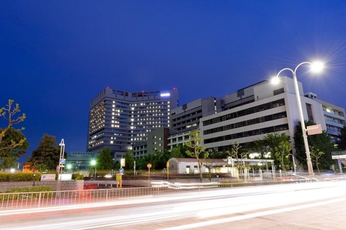 hospital at night