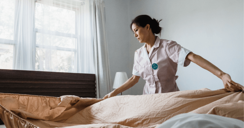 professional housekeeper in Thailand