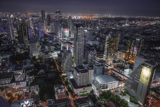 night view bangkok