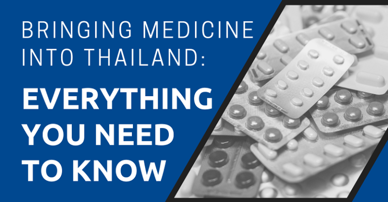 travel to thailand with medication