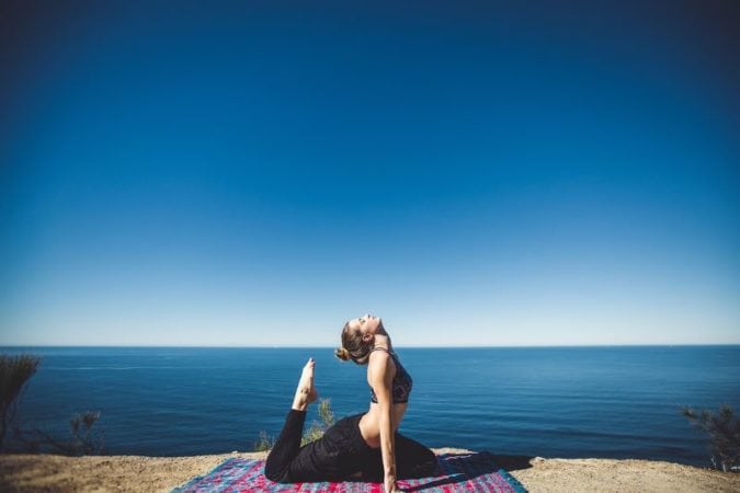 yoga outdoor 