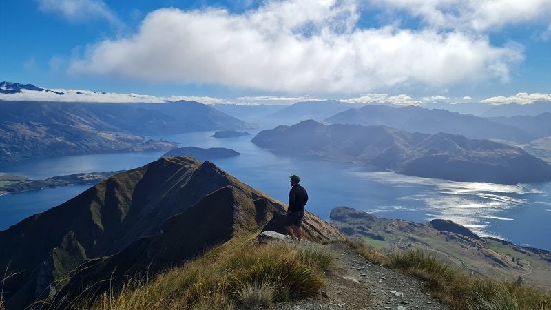 climbing in New Zealand