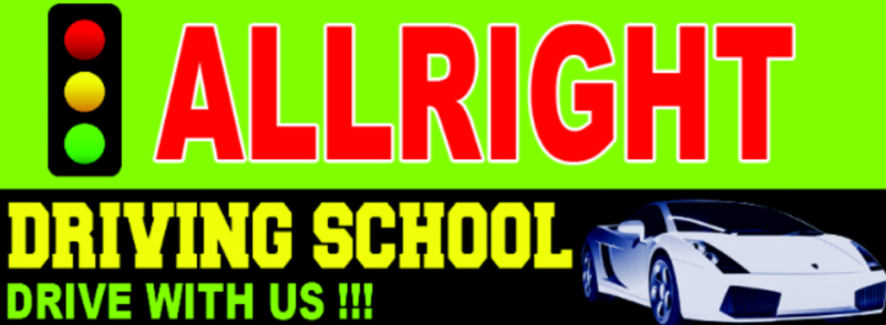 AllRight driving school logo