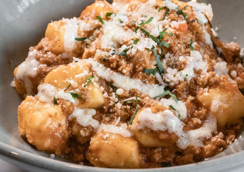 Duck ragu gnocchi at Peppina in Bangkok is bellissimo! 