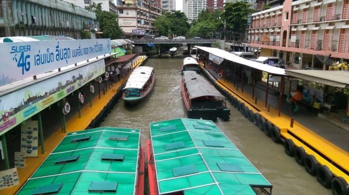 boat in Bangkok