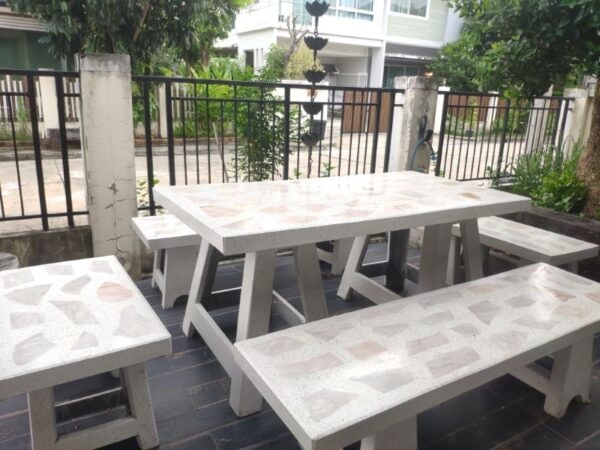 marble table