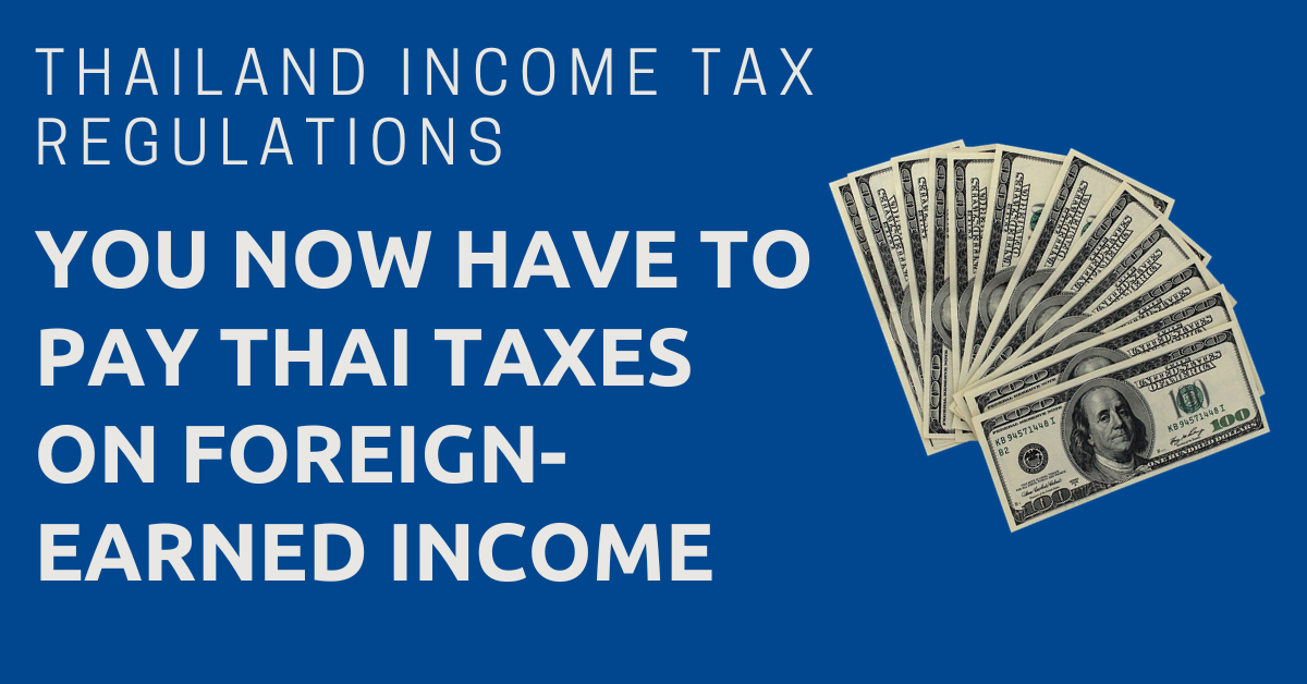 Thailand foreign earned income tax