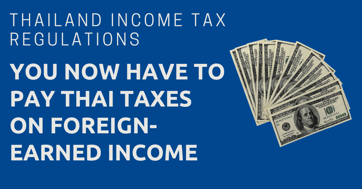 Thailand foreign earned income tax