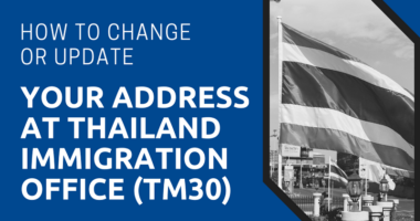 How to Change or Update Your Address at Thailand Immigration Office (TM30)