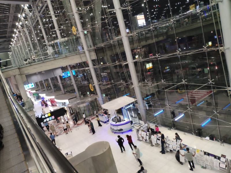 BKK airport arrival area