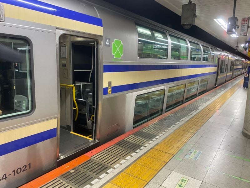 train in Japan