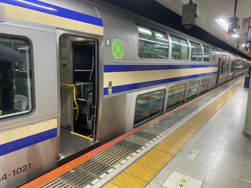 train in Japan