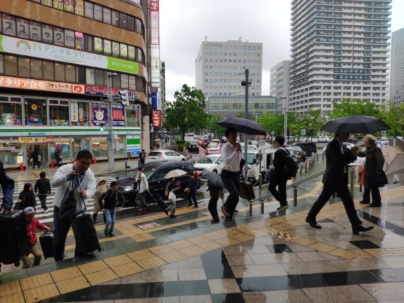 Arbeiten in Sapporo