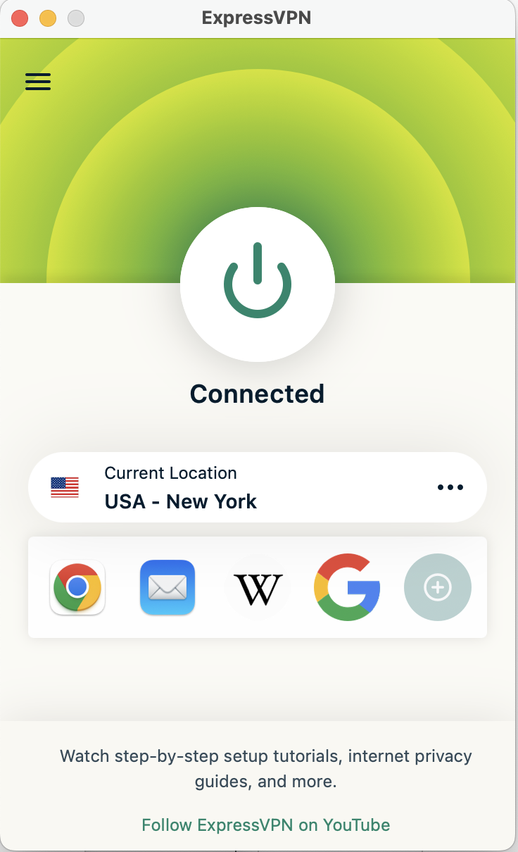 ExpressVPN is very easy to use even on an iphone. 
