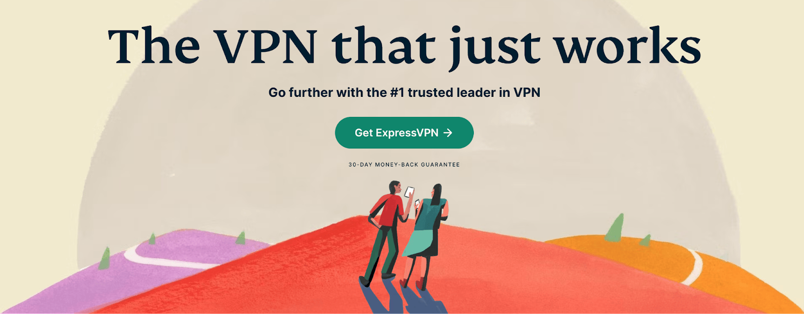 หน้าแรกของ ExpressVPN