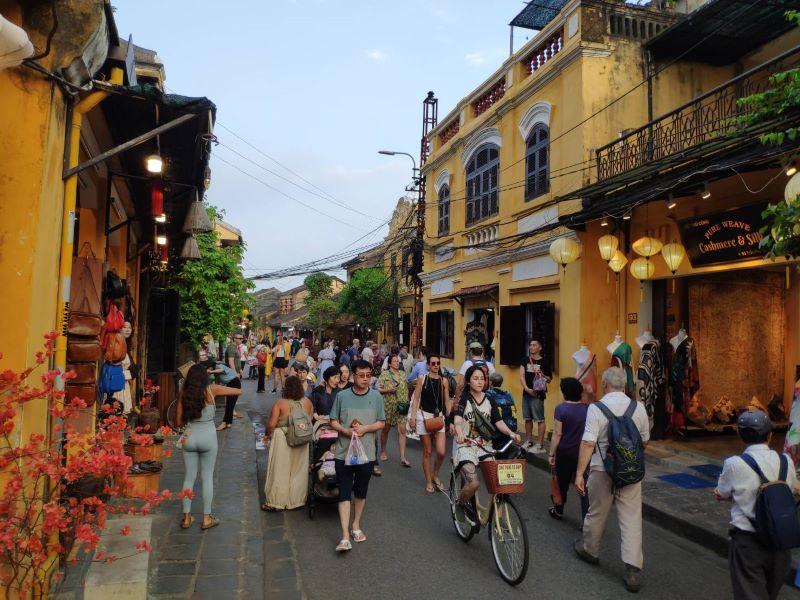 Walking street in Hoi An