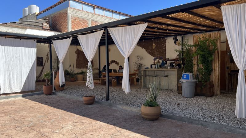 co-working space in Oaxaca.