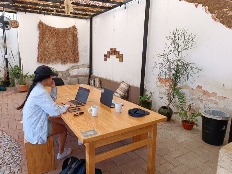 co-working space in Oaxaca. 