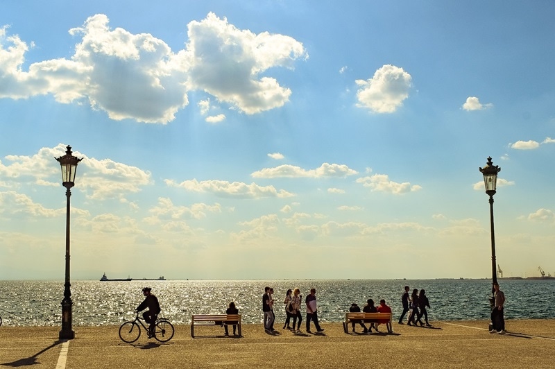 people's lives in Thessaloniki, Greece