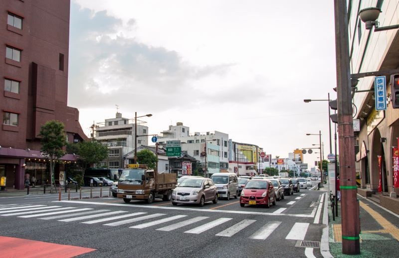 road in Beppu