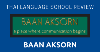 Thai Language School Review: Baan Aksorn