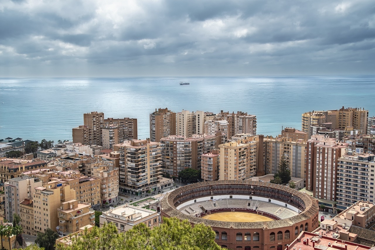 Malaga en Espagne