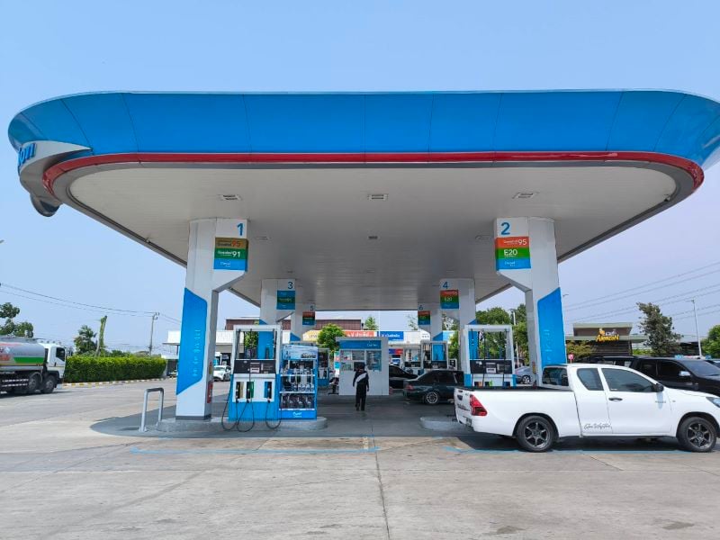 gas station in Thailand