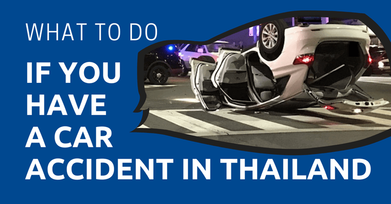 Was zu tun ist, wenn Sie einen Autounfall in Thailand haben